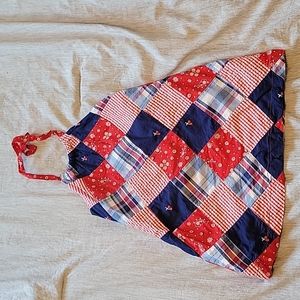 Janie & Jack Patchwork Halter Dress